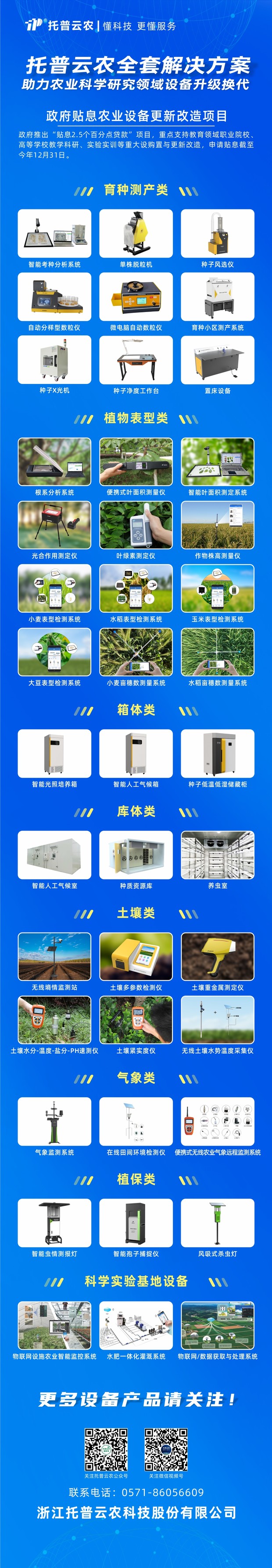 貼息貸款采購(gòu)科學(xué)儀器 托普云農(nóng)助力設(shè)備更新改造